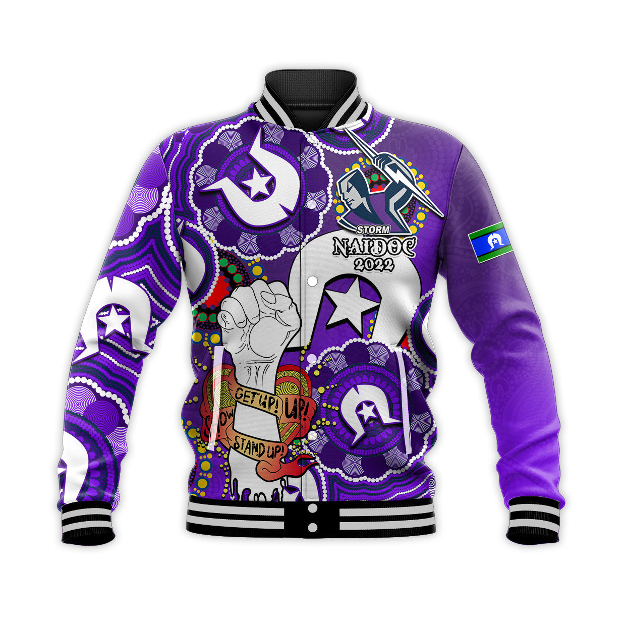 custom-personalised-storm-rugby-naidoc-week-2022-baseball-jacket-lets-fight-together