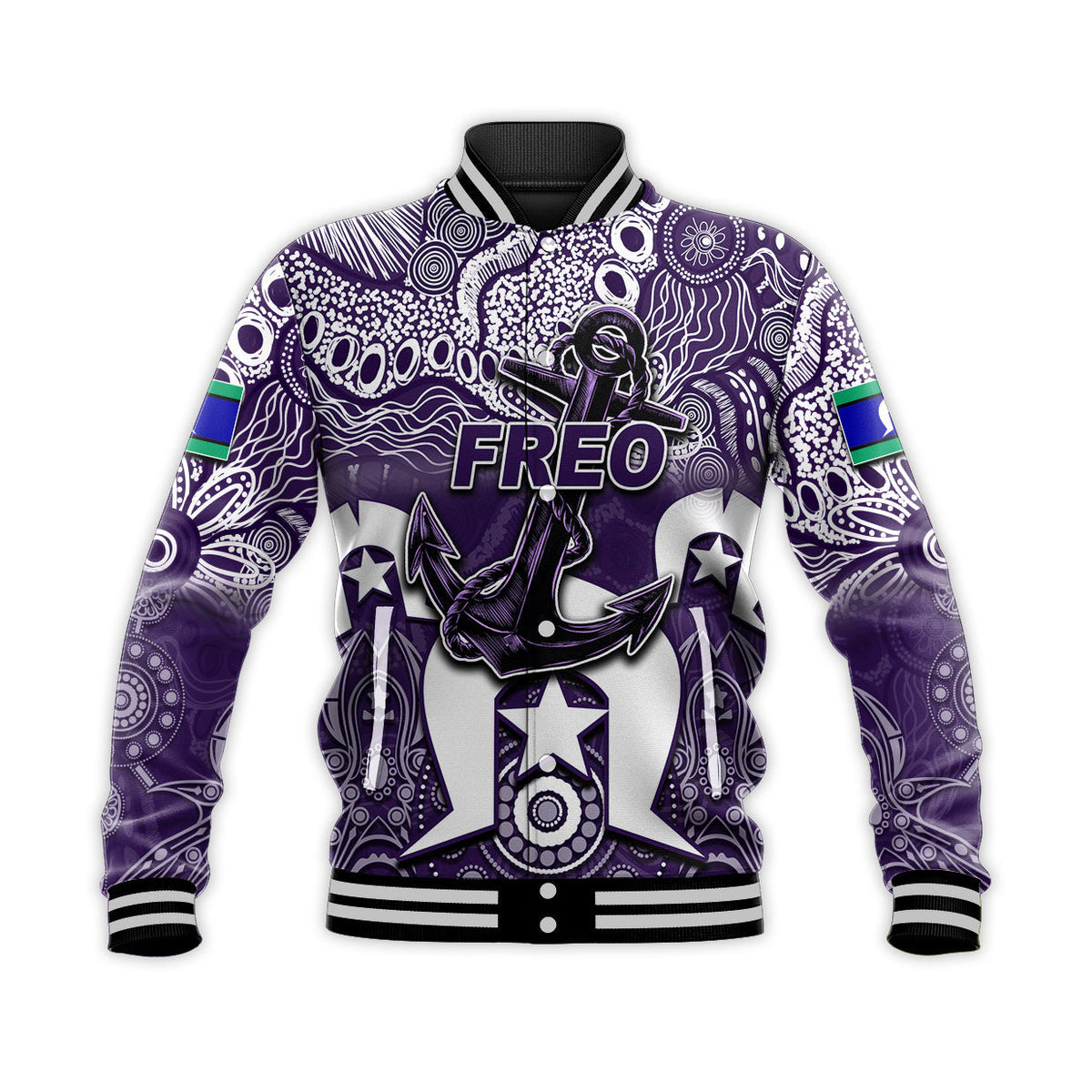 custom-personalised-dockers-australian-football-torres-strait-islanders-mix-aboriginal-baseball-jacket