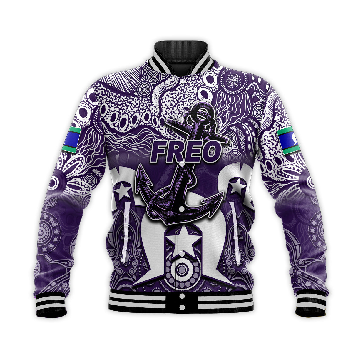 custom-personalised-dockers-australian-football-torres-strait-islanders-mix-aboriginal-baseball-jacket