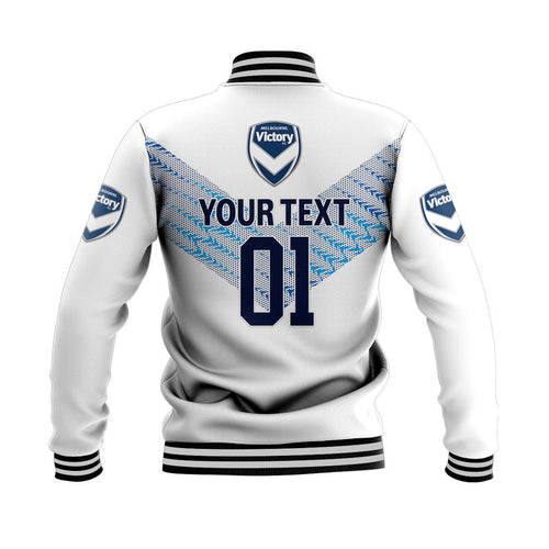 custom-personalised-melbourne-victory-big-v-baseball-jacket-soccer-club-original-style-white