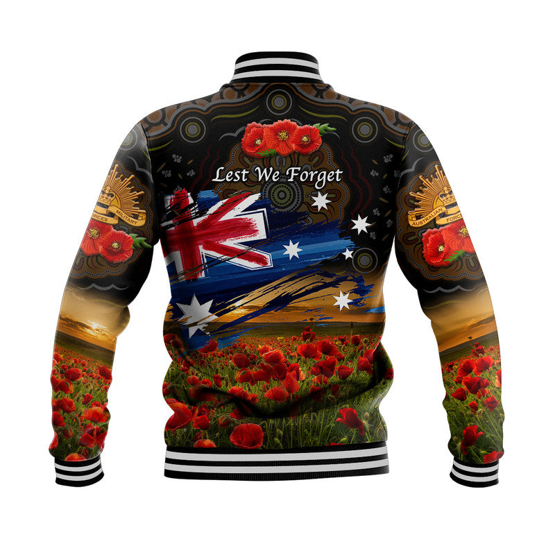 australia-aboriginal-anzac-baseball-jacket-poppy-vibes-black