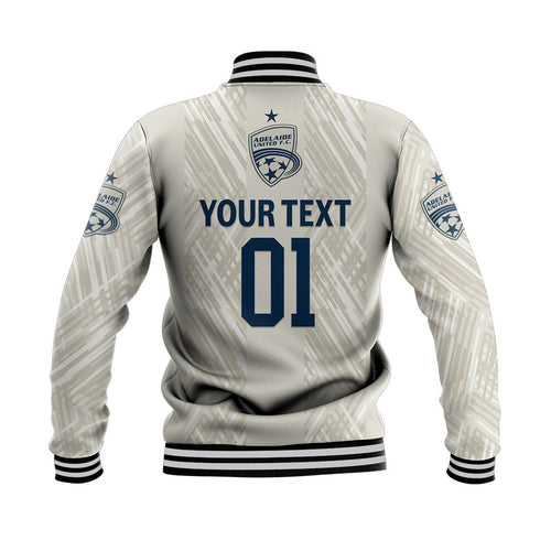 custom-personalised-adelaide-united-the-reds-baseball-jacket-soccer-club-original-style-beige