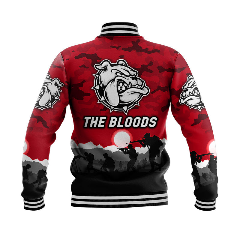 west-football-club-alice-springs-anzac-baseball-jacket-the-bloods-simple-style-red