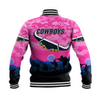 north-queensland-cowboys-anzac-2022-baseball-jacket-simple-style-pink