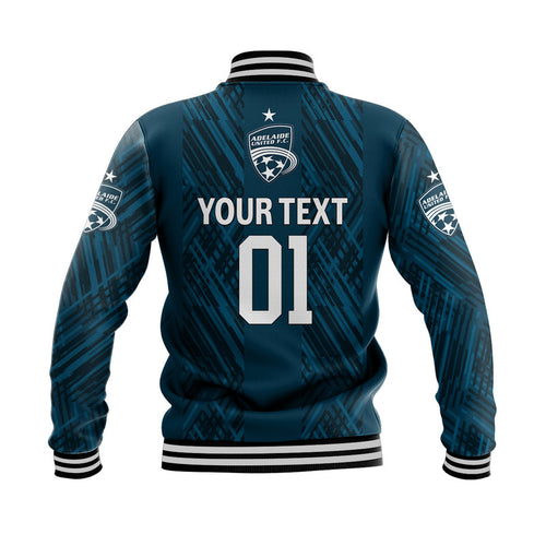 custom-personalised-adelaide-united-the-reds-baseball-jacket-soccer-club-original-style-navy