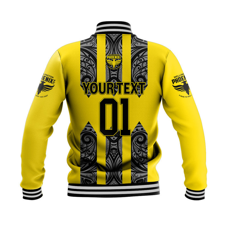 custom-personalised-wellington-phoenix-the-nix-maori-baseball-jacket-soccer-club-original-style-yellow