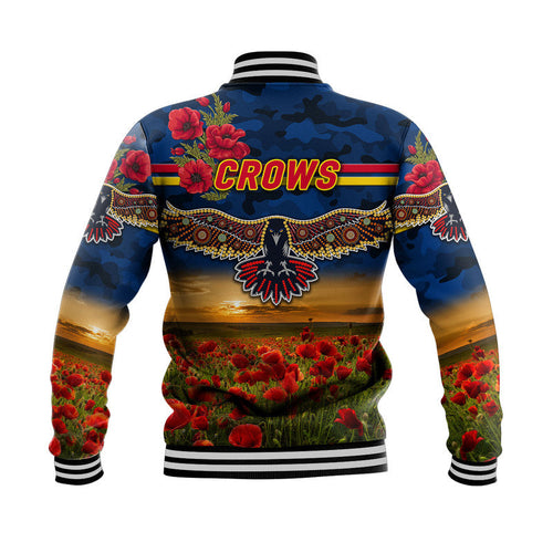 adelaide-crows-anzac-baseball-jacket-poppy-vibes-navy-blue