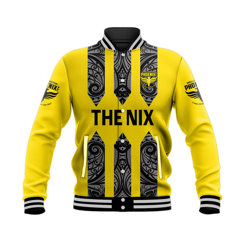 custom-personalised-wellington-phoenix-the-nix-maori-baseball-jacket-soccer-club-original-style-yellow