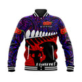 custom-personalised-new-zealand-maori-anzac-baseball-jacket-remembrance-soldier-purple