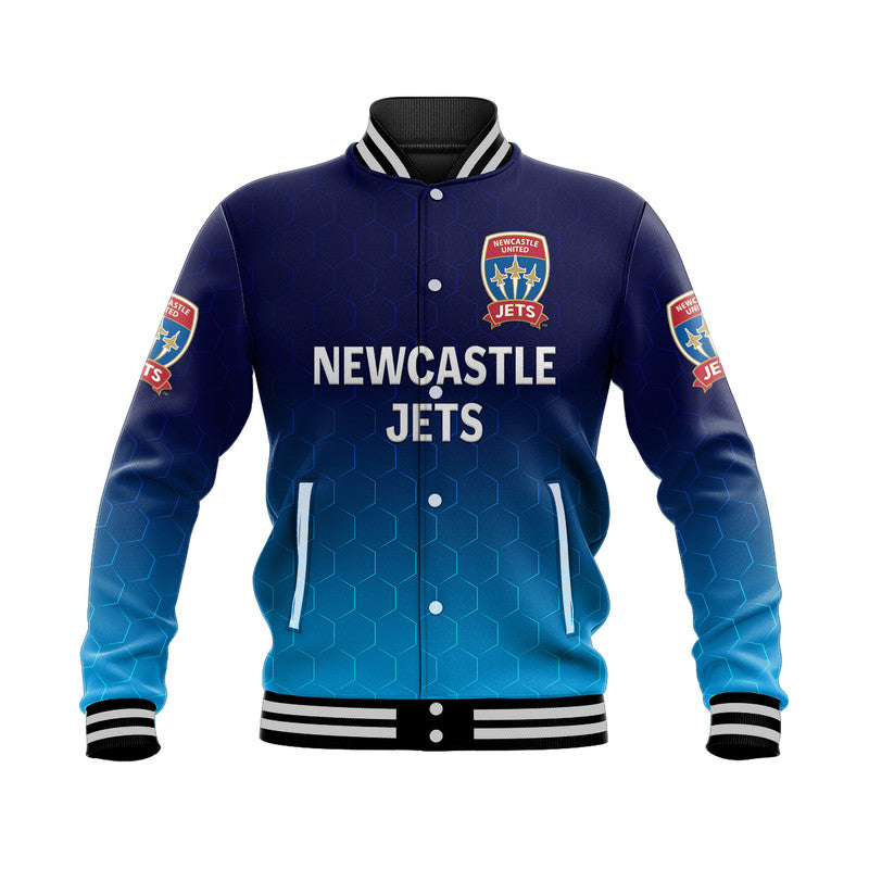 custom-personalised-newcastle-jets-baseball-jacket-soccer-club-original-style-white