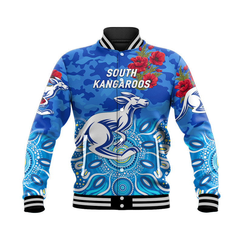 custom-personalised-south-alice-football-club-kangaroos-anzac-baseball-jacket-indigenous-vibes
