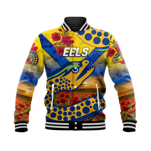 parramatta-eels-anzac-2022-baseball-jacket-poppy-flowers-vibes-gold