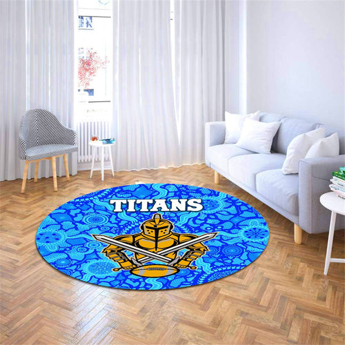 gold-coast-titans-round-carpet-indigenous-country-style-light-blue