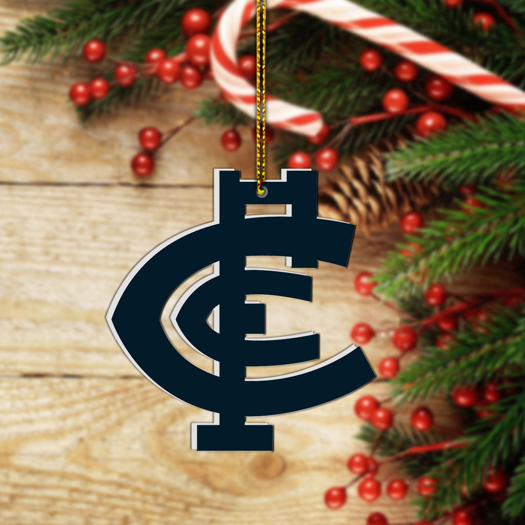 Christmas Ornament- Blues Australian Football League No.1