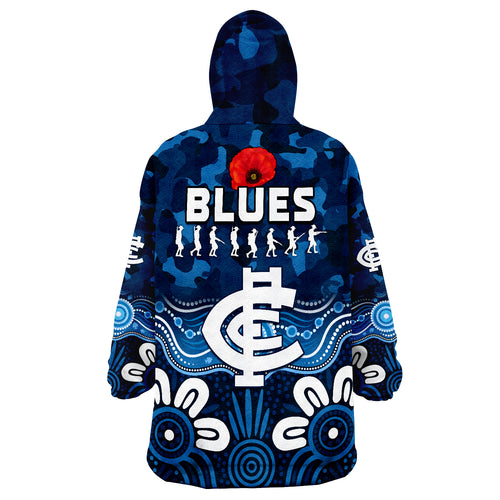 blues-anzac-2022-carlton-football-aboriginal-poppy-wearable-blanket-hoodie