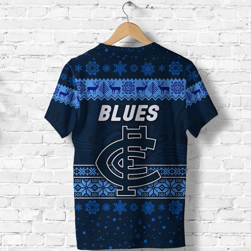 carlton-blues-t-shirt-christmas-simple-style