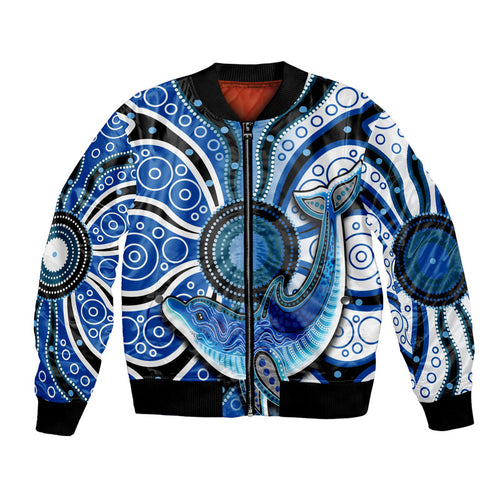 aboriginal-dolphins-bomber-jacket-blue-sea
