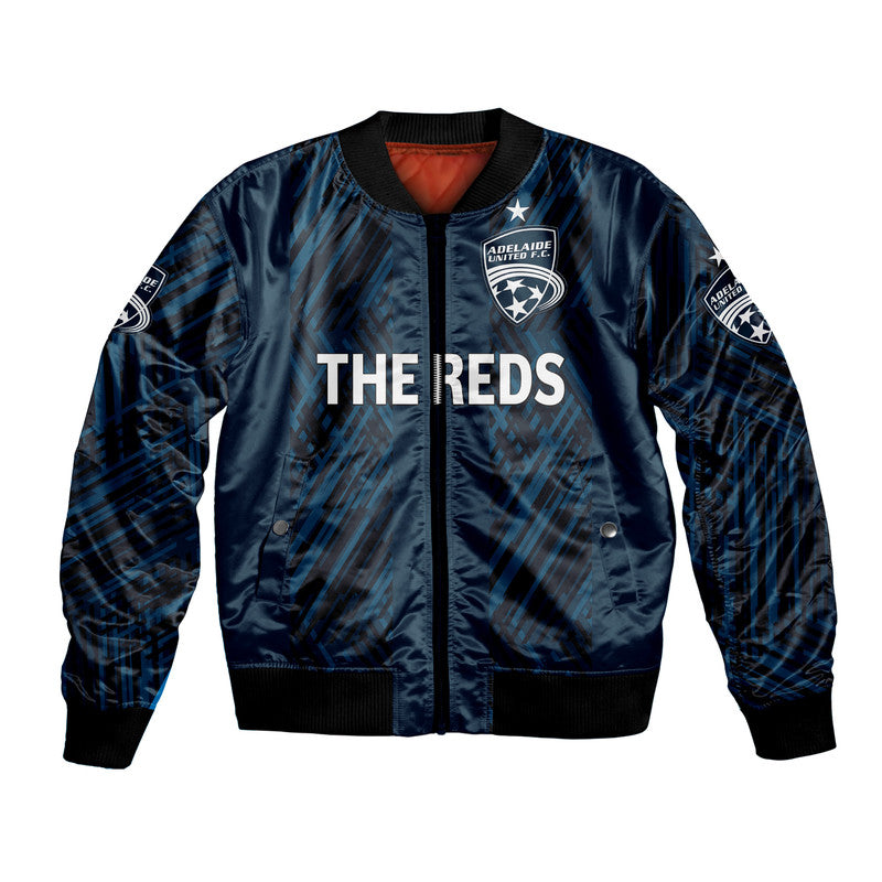 custom-personalised-adelaide-united-the-reds-bomber-jacket-soccer-club-original-style-navy