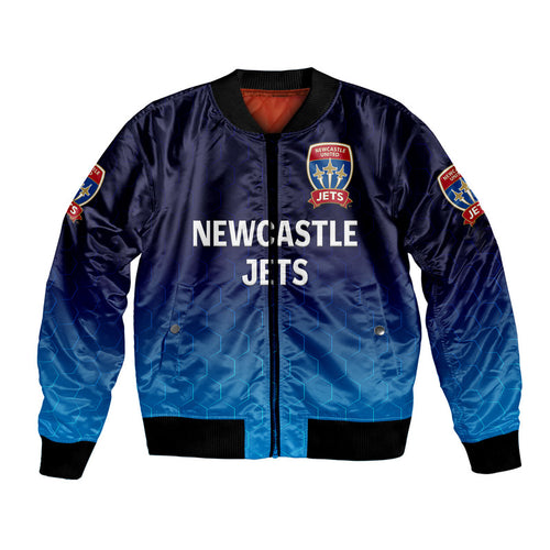 custom-personalised-newcastle-jets-bomber-jacket-soccer-club-original-style-white