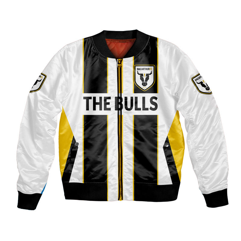 custom-personalised-macarthur-the-bulls-bomber-jacket-soccer-club-original-style-white