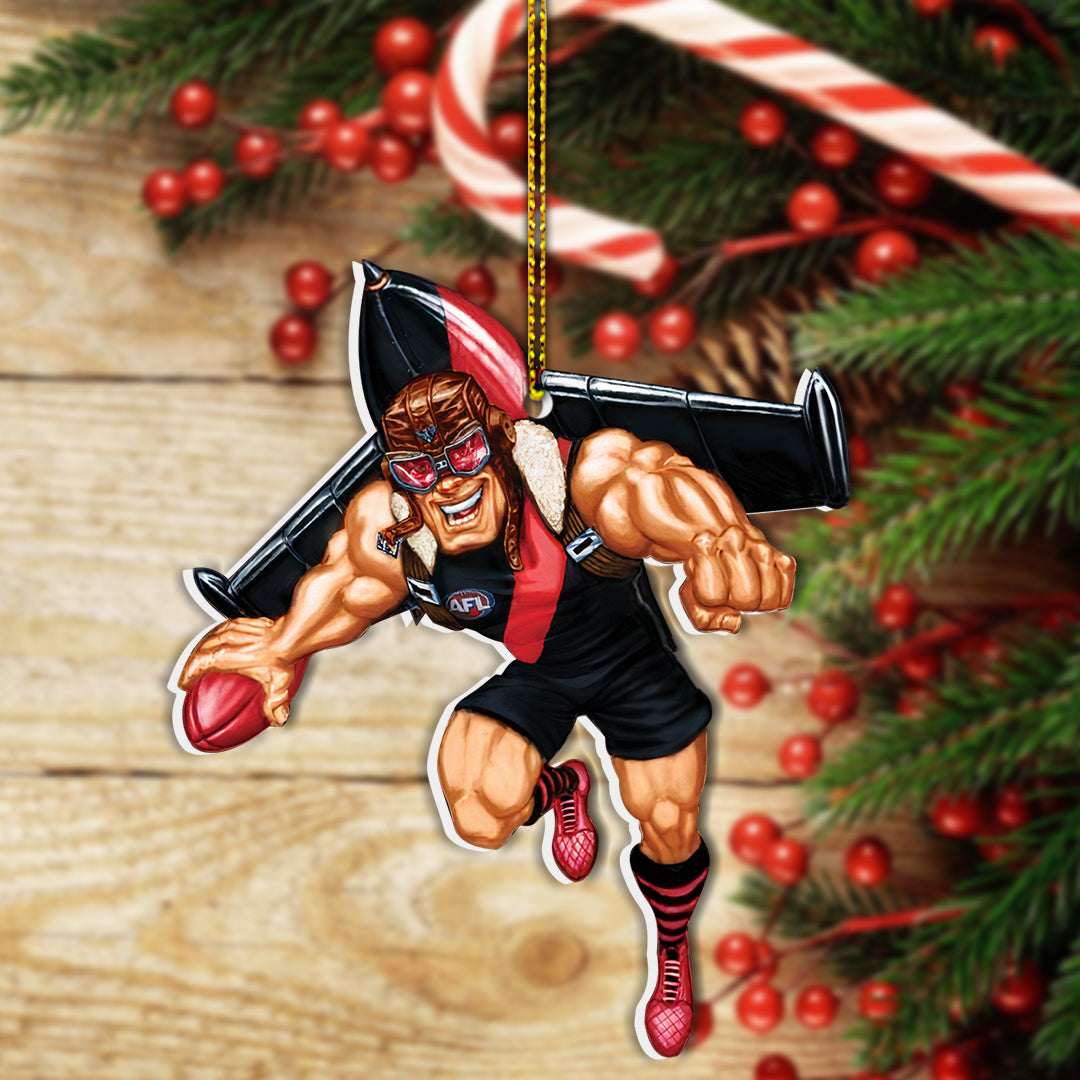 Christmas Ornament- Bombers Australian Football League No.2 
