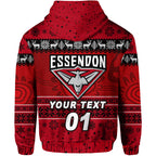 custom-personalised-essendon-bombers-hoodie-christmas-simple-style-red