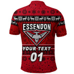 custom-personalised-essendon-bombers-polo-shirt-christmas-simple-style-red