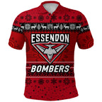 essendon-bombers-polo-shirt-christmas-simple-style-red