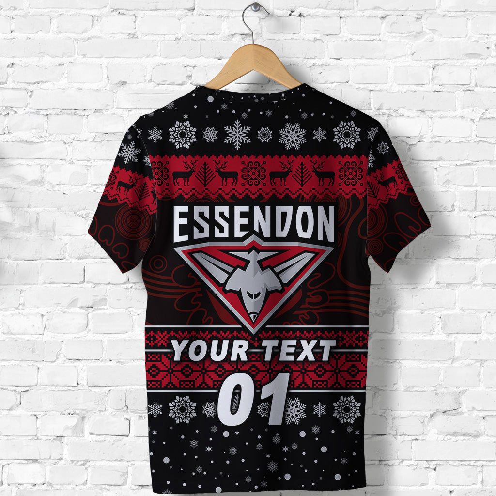 custom-personalised-essendon-bombers-t-shirt-christmas-simple-style-black