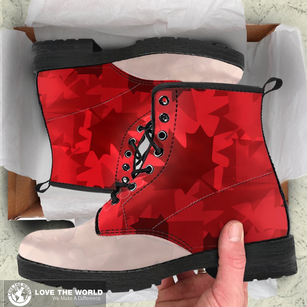 canada-boots-maple-leaf-leather-boots