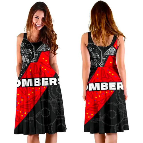Bombers Naidoc Week Women's Dress Essendon Ingenious Spesial Version - Vibe Hoodie
