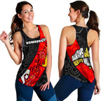 Bombers Naidoc Week Women's Racerback Tank Essendon Ingenious - Vibe Hoodie