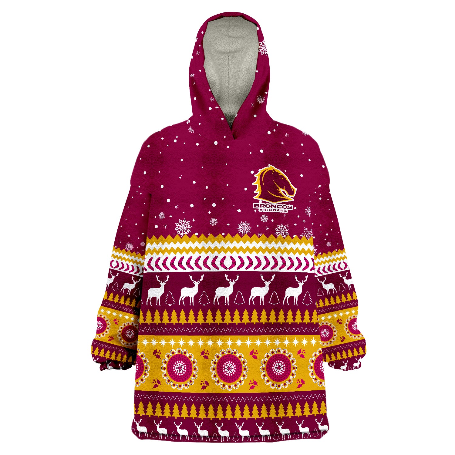 broncos-aboriginal-christmas-brisbane-wearable-blanket-hoodie