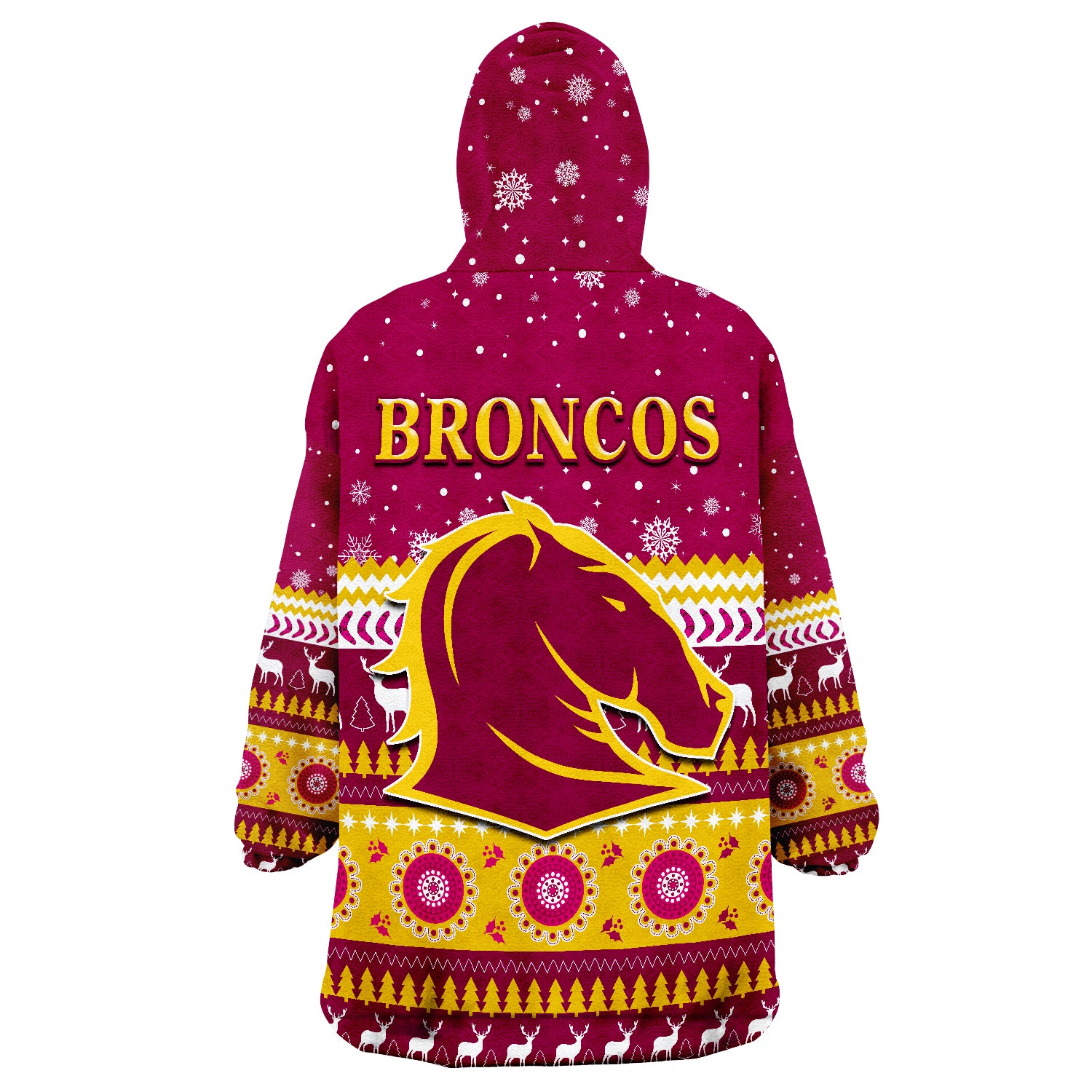 broncos-aboriginal-christmas-brisbane-wearable-blanket-hoodie