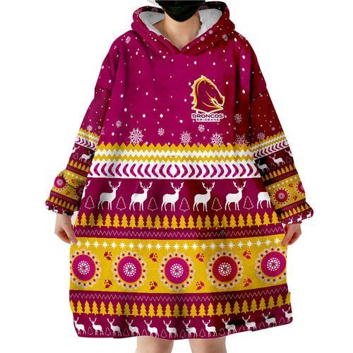 broncos-aboriginal-christmas-brisbane-wearable-blanket-hoodie