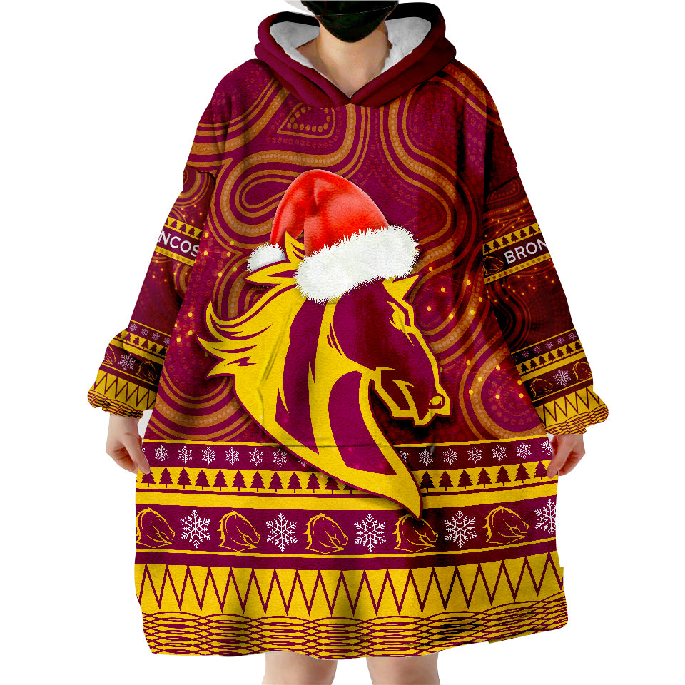 broncos-christmas-brisbane-indigenous-wearable-blanket-hoodie