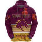 custom-personalised-brisbane-broncos-hoodie-anzac-day-simple-style-maroon