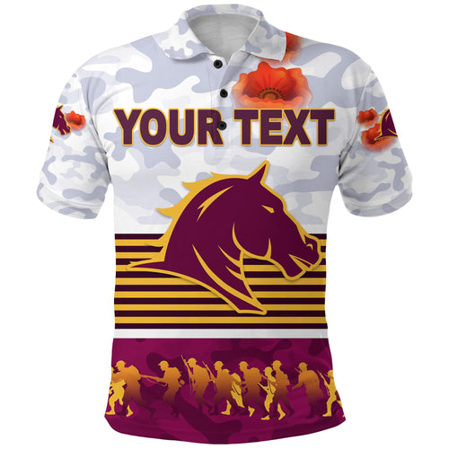 custom-personalised-brisbane-broncos-polo-shirt-anzac-day-simple-style-white