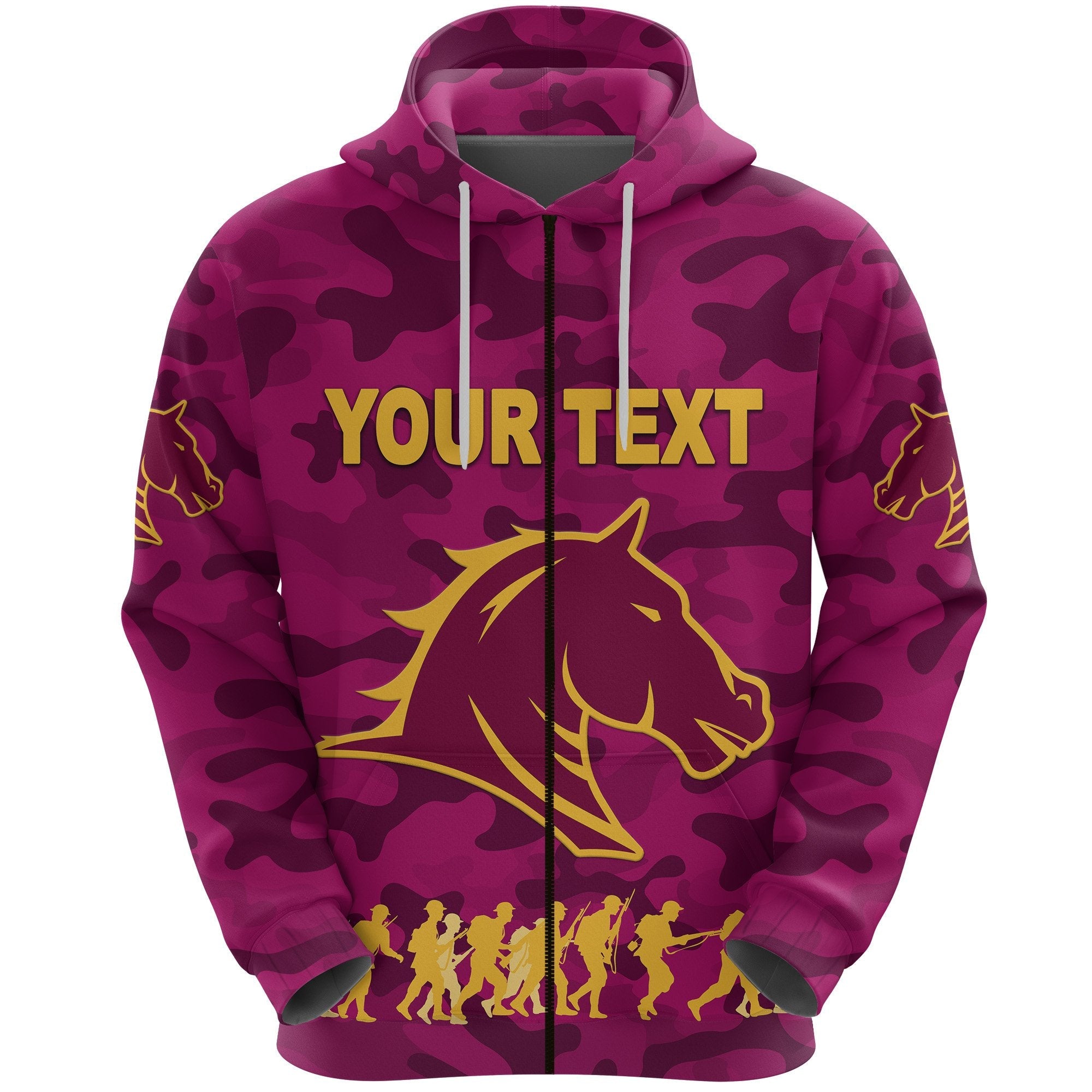 custom-personalised-brisbane-broncos-zip-hoodie-anzac-day-camouflage-vibes-maroon