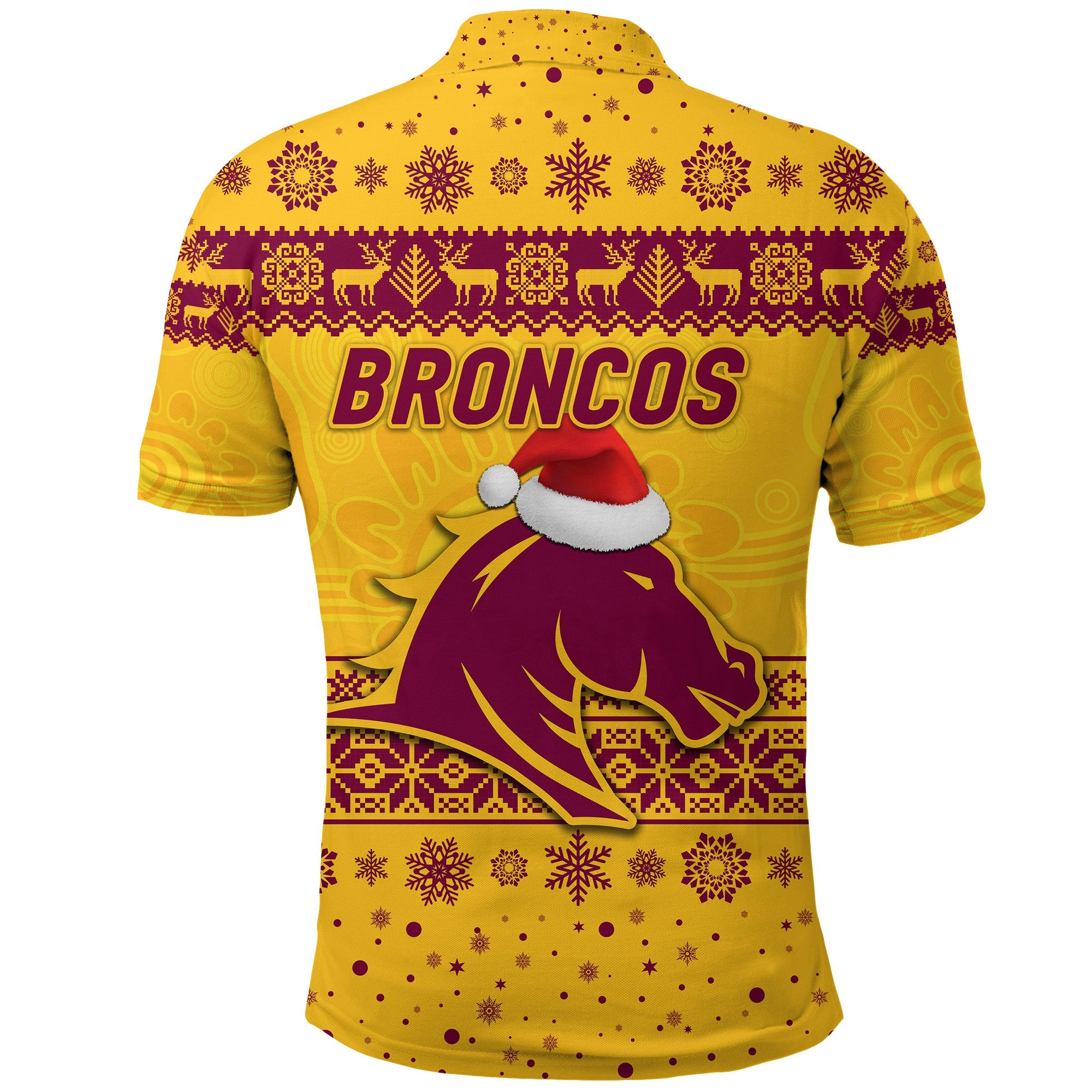 brisbane-broncos-polo-shirt-christmas-simple-style-gold