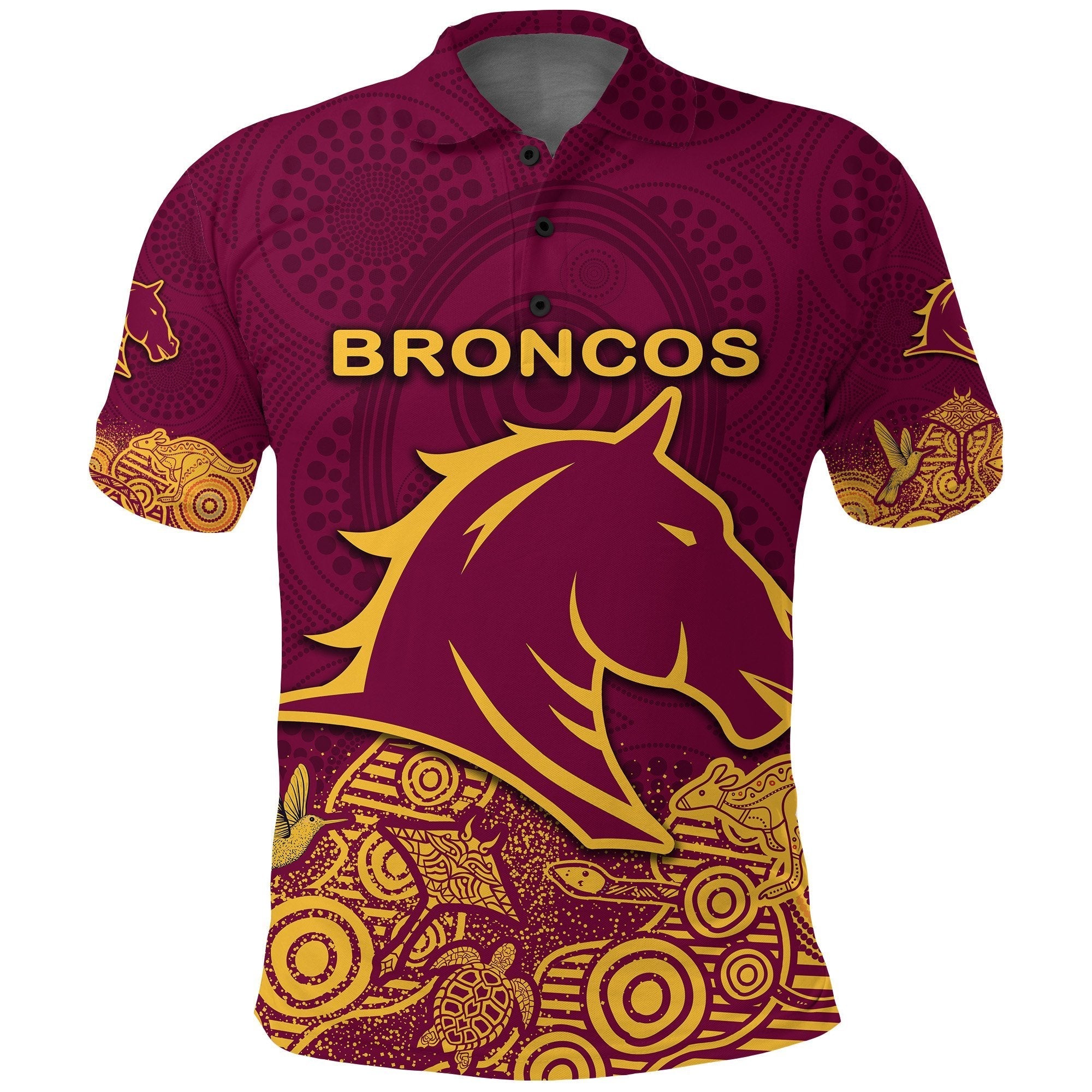 combo-polo-shirt-and-men-short-brisbane-broncos-indigenous