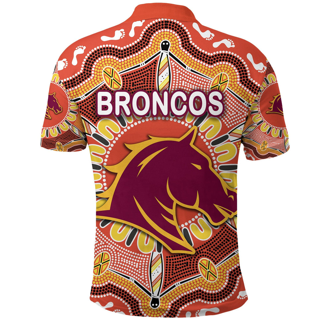 custom-personalised-brisbane-polo-shirt-broncos-indigenous-warm-vibes
