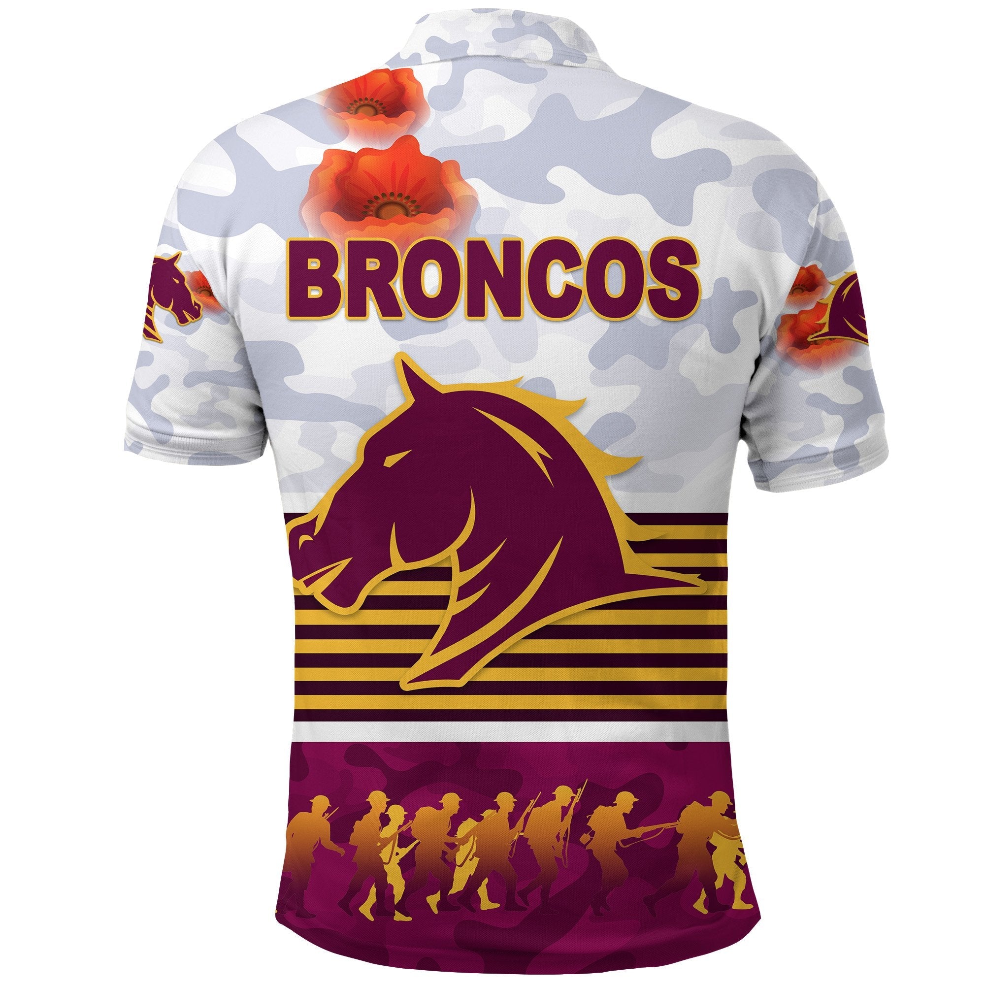 brisbane-broncos-polo-shirt-anzac-day-simple-style-white