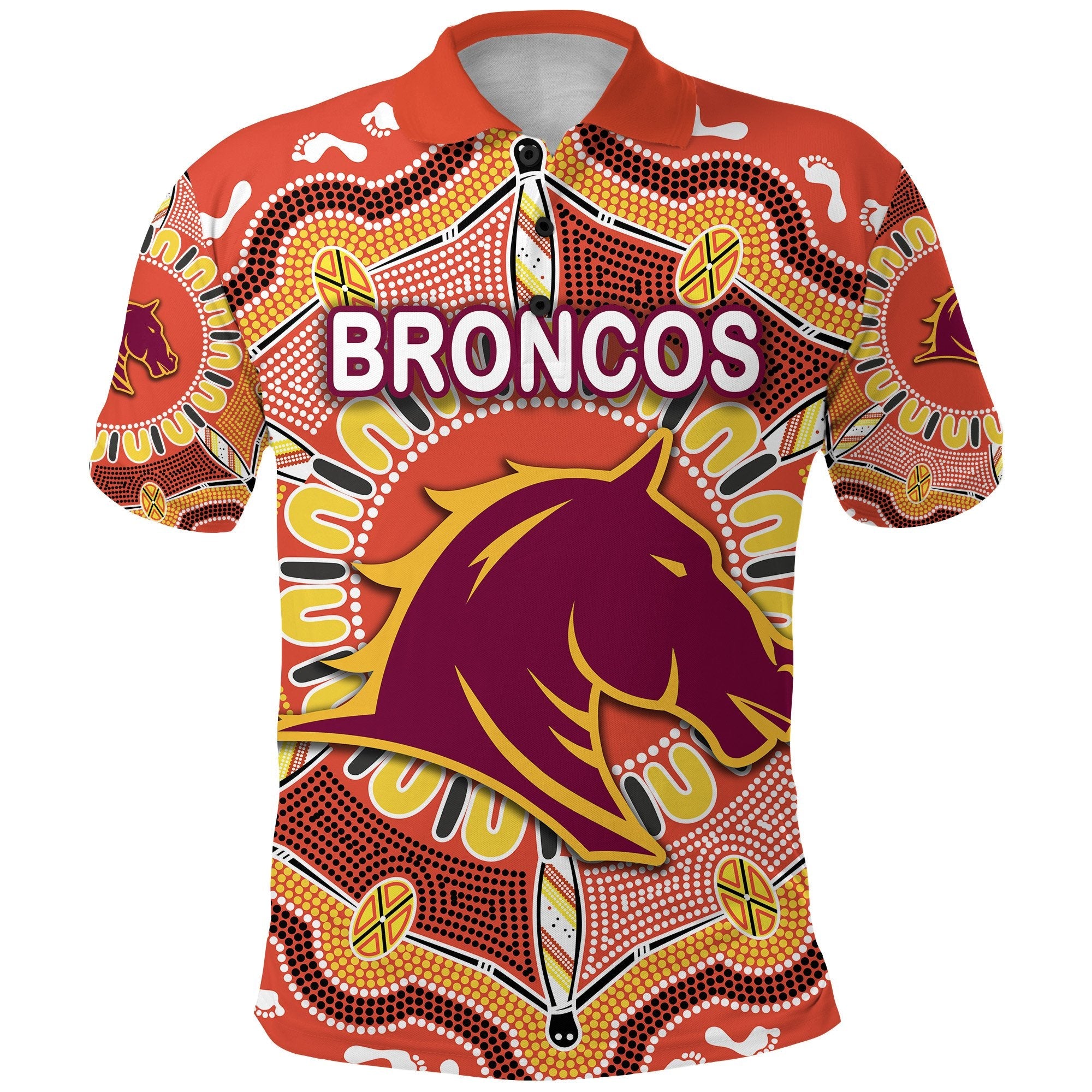 brisbane-polo-shirt-broncos-indigenous-warm-vibes