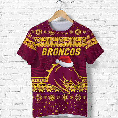 custom-personalised-brisbane-broncos-t-shirt-christmas-simple-style