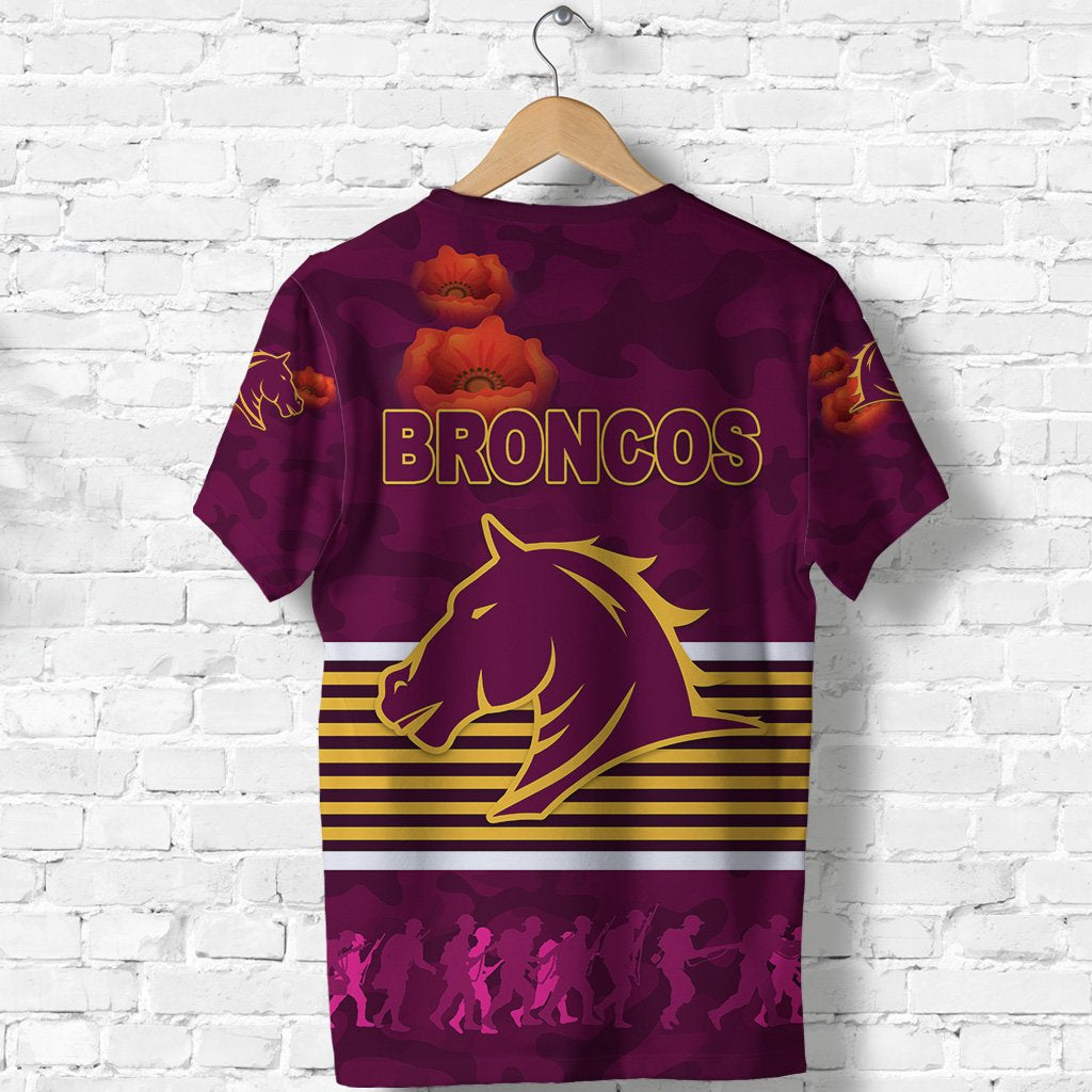 custom-personalised-brisbane-broncos-t-shirt-anzac-day-simple-style-full-maroon