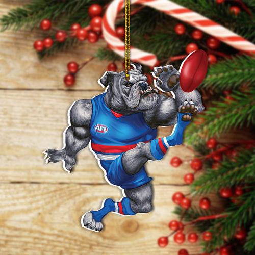 Christmas Ornament-Bulldogs Australian Football League No.2 