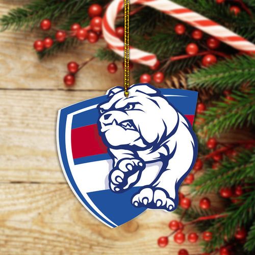 Christmas Ornament-Bulldogs Australian Football League No.1