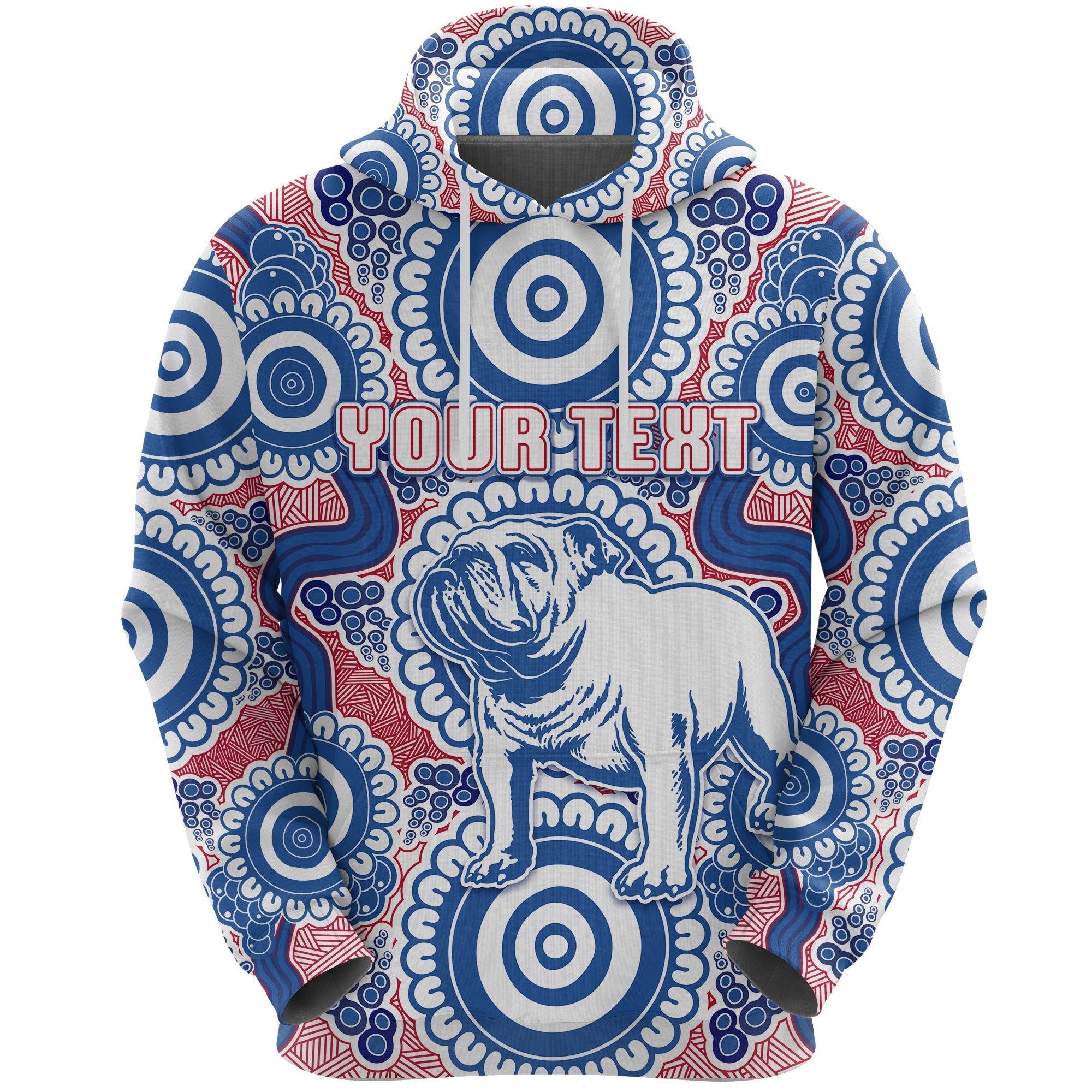 custom-personalised-western-hoodie-bulldogs-simple-indigenous