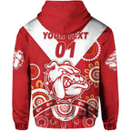 custom-personalised-south-fremantle-football-club-hoodie-bulldogs-indigenous-version-red-custom-text-and-number